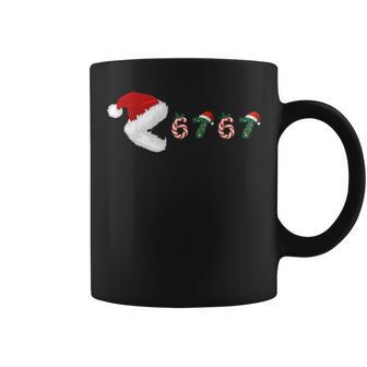 Merry Christmas Pajamas Eating 67 Meme Six Seven Coffee Mug - Seseable