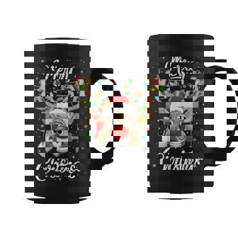 Merry Christmas Reindeer Xmas Family Matching Men Women Kids Coffee Mug | Mazezy