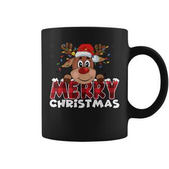 Merry Christmas Rentier Herren Damen Familie Matching Rentier Tassen - Geschenkecke