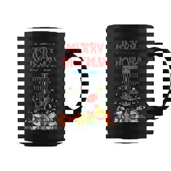 Merry Discmas Disc Golf Holiday Fun Coffee Mug | Mazezy