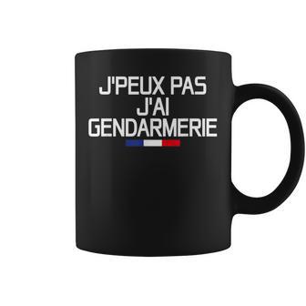 Message Gendarme Force Défense Tasse - Cadeauxyz