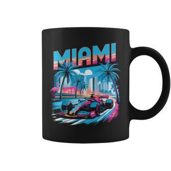 Miami Racing Race Car Racer Driver Coffee Mug - Thegiftio UK