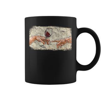 Michelangelo Hände Wein Tassen - Geschenkecke