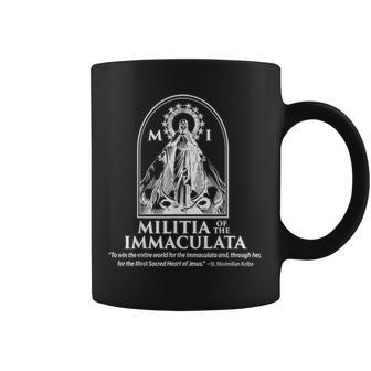 Militia Of The Immaculata St Maximilian Kolbe Catholic Coffee Mug - Thegiftio