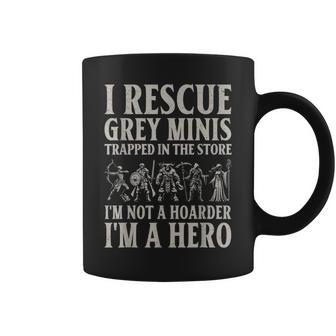 Miniature Painter I Rescue Grey Minis Painting Miniatures Coffee Mug - Thegiftio UK