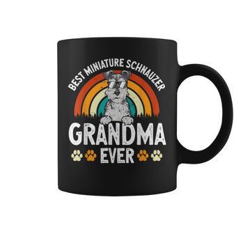 Miniature Schnauzer Dog Grandma Mini Schnauzer Women Coffee Mug - Thegiftio UK