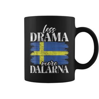 Moins Drame Plus Dalarnauède Tasse - Cadeauxyz