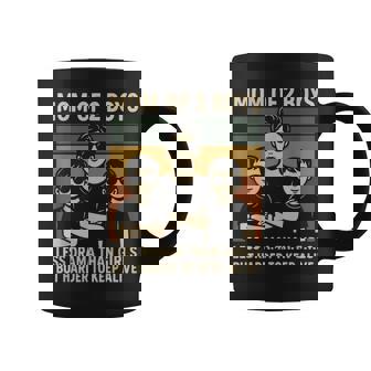 Mom Of 2 Boys Less Drama Than Girls But Harder To Keep Alive Coffee Mug - Thegiftio