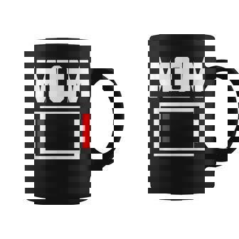 Mom Battery Low Mother Family Mama Mommy Mom コーヒーマグ - Kawaiitshirt