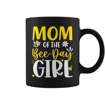 Mom Of The Bee Day Girl Birthday Party Family Matching Coffee Mug - Thegiftio UK