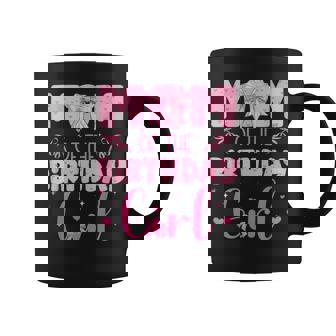 Mom Of The Birthday Girl Family Pink Coquette Bow Coffee Mug - Monsterry