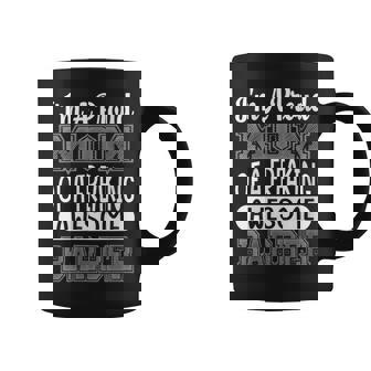 Mom Of A Freaking Awesome Barber Hairdresser Hairdressers Coffee Mug | Mazezy