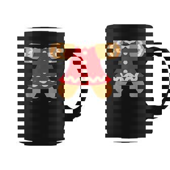 Mom Gingerbread Man Costume Matching Christmas Coffee Mug - Seseable