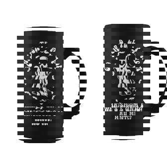 My Mom Used To Say She's Dead Tired Now She Just Dead Coffee Mug - Monsterry