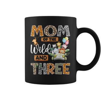 Mom Of The Wild And Three 3Rd Birthday Boy Safari Truck Coffee Mug - Monsterry