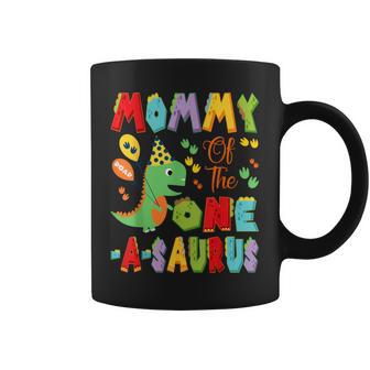 Mommy Of The One-A-Saurus 1St Birthday Boy Dinosaur Coffee Mug - Thegiftio