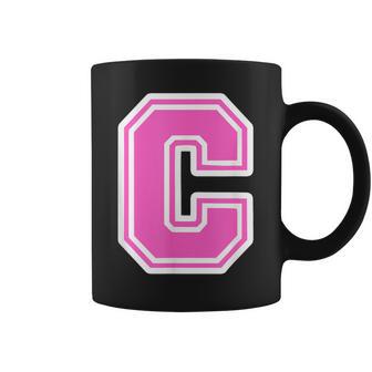 Monogram Initiale C Pour Prénom Ou Nom De Famille C Tasse - Cadeauxyz