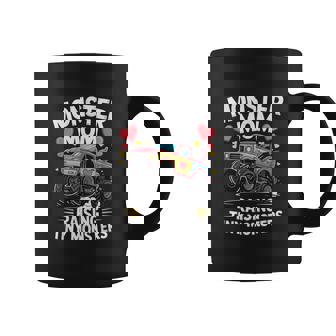 Monster Mom Raising Tiny Monsters Monster Truck Mother Coffee Mug - Monsterry