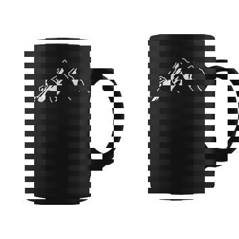 Montagne Retro Nature 3 Minimaliste Tattoo Dessin Cadeau Tasse - Cadeauxyz