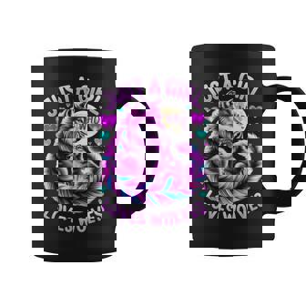 Moon Wolf Baby Just A Girl Who Loves Wolves Cute Purple Wolf Coffee Mug | Mazezy