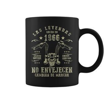 Motointage 1966 Hombre Motorista Biker Para Leyenda Motera In Mangas Taza de café - Regaloses