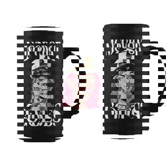 Motor Goddess Graphic For Motor Boat Captain Women Coffee Mug | Mazezy