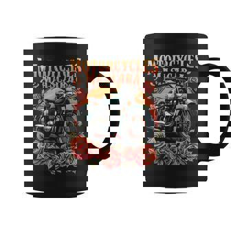 Motorcycles & Mascara Vintage Motorcycle Coffee Mug | Mazezy