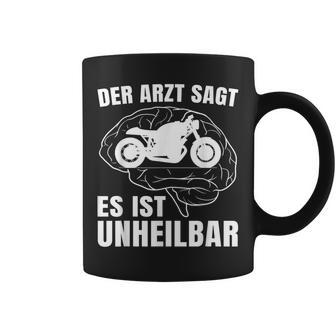 Motorrad Im Kopf Geschenkidee Für Biker Und Motorsportler Tassen - Geschenkecke