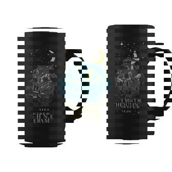 The Mountains Whisper My Name Retro Night Hiking Camping Coffee Mug | Mazezy