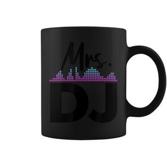 Mrs Dj Wife Disc Jockey Taza de café - Regaloses