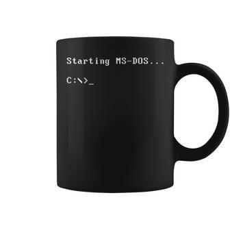 Ms-Dos Taza de café - Regaloses
