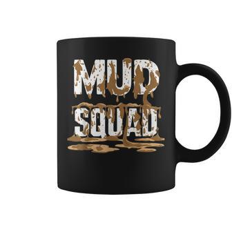 Mud Squad Women's Mud Run Team Mudder Mud Running Ladies Coffee Mug - Thegiftio