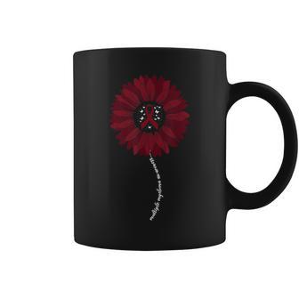 Multiple Myeloma Awareness For Burgundy Cancer Ribbon Coffee Mug - Thegiftio UK