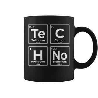 Música Techno Tabla Periódica De Elementos Rave Taza de café - Regaloses