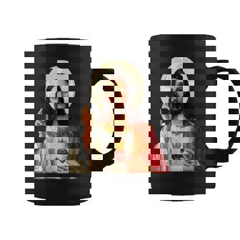 Myuperhero Is Jesus、Faith Love Godシャツ コーヒーマグ - Kawaiitshirt