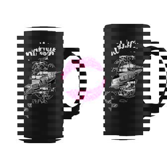 Nail Hustler Leopard Lips Manicurist Nail Technician Drill Coffee Mug | Mazezy