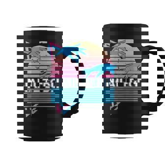 Nail Tech Nail Technician Manicurist Retro Coffee Mug | Mazezy