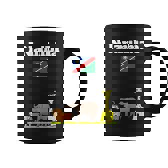 Namibia Trip Souvenir Africa Safari Lover Namibian Flag Coffee Mug | Mazezy