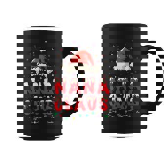 Nana Claus Christmas Santa Hat Family Holiday Coffee Mug | Seseable CA