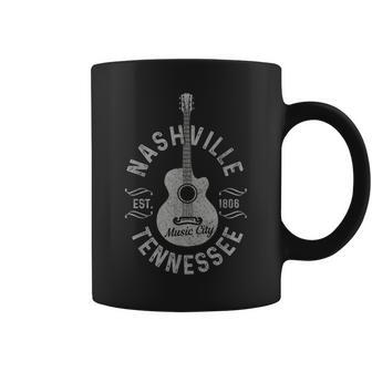 Nashville Tennessee Guitareintage Tasse - Cadeauxyz