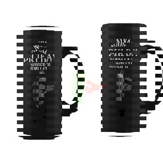National Pickle Day Food Lover Cucumber November Coffee Mug | Mazezy