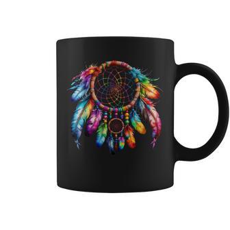 Native American Heritage Month Feather Dreamcatcher Coffee Mug - Thegiftio UK