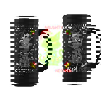 On The Naughty List And I Regret Nothing Chirstmas Coffee Mug | Mazezy