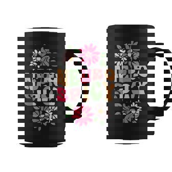 Neurospicy レトロフラワー コーヒーマグ - Kawaiitshirt