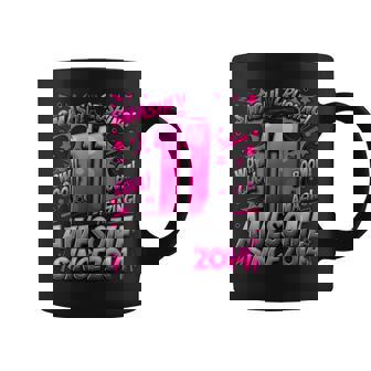 New Comic Style Birthday 2025 For Girls 11Th Birthday Girl Black Small Coffee Mug - Monsterry
