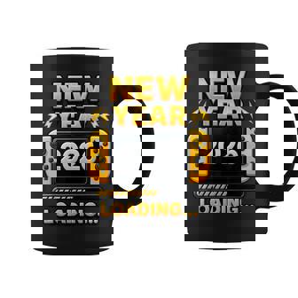 New Year 2026 Loading Gaming Controller New Years Eve Party Coffee Mug - Monsterry
