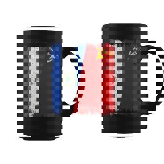 Nicaragua Soviet Union Flag Nicaraguan CCCP Heritage Coffee Mug | Mazezy