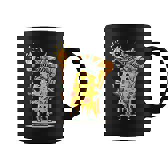 Nice Pizza Liberty Costume For USA Boys And Girls Coffee Mug | Mazezy