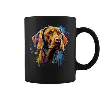 Niedlicherizsla Hund Auf Gemalterizsla Tassen - Geschenkecke