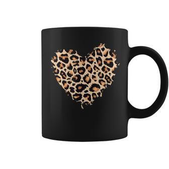 Niedliches Tiermuster Leopard Gepard Leopard Herz Tassen - Geschenkecke